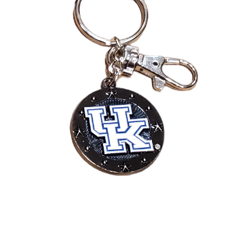 Aminco NCAA Kentucky Wildcats Impact Keychain, Silver, One Size