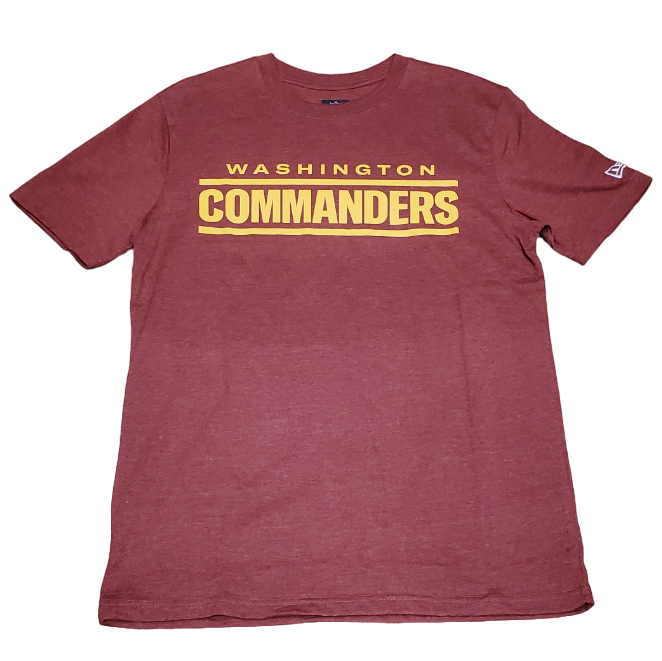New Era NFL Men's Washington Commanders Throwback T-Shirt