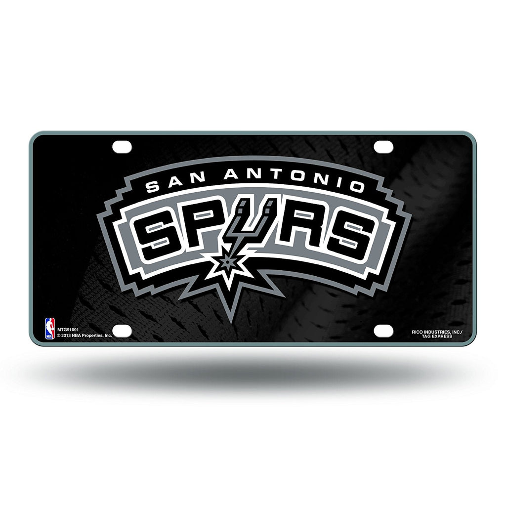 Rico NBA San Antonio Spurs Auto Metal Tag Car License Plate MTG