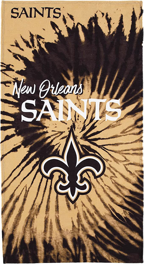 The Northwest Company NFL New Orleans Saints Psychedelic Beach Towel